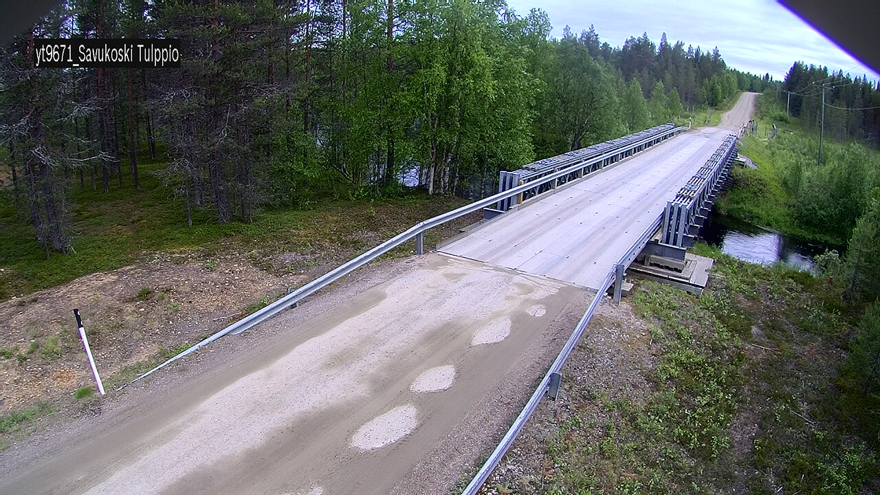 Kelikamerat Kuva Tie 9671 Savukoski, Tulppio, Savukoski, Lappi