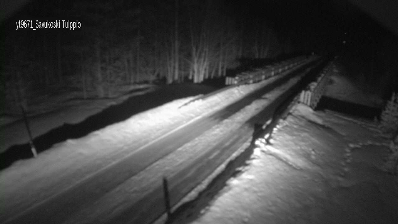 Kelikamerat Kuva Tie 9671 Savukoski, Tulppio, Savukoski, Lappi