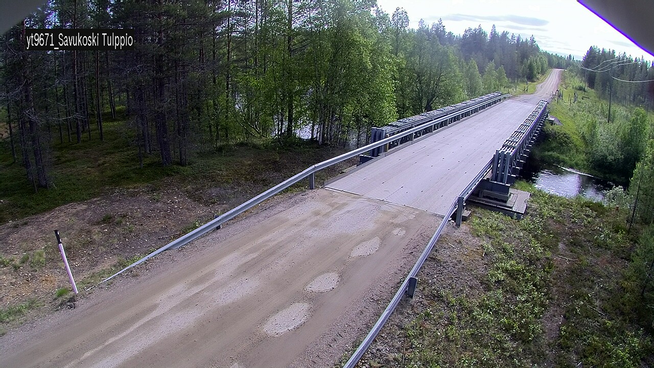 Kelikamerat Kuva Tie 9671 Savukoski, Tulppio, Savukoski, Lappi