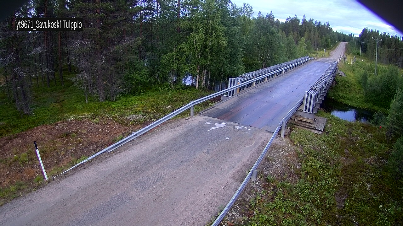Weather Camera Image Road 9671 Savukoski, Tulppio, Savukoski, Lappi