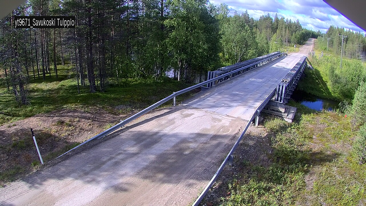Weather Camera Image Road 9671 Savukoski, Tulppio, Savukoski, Lappi