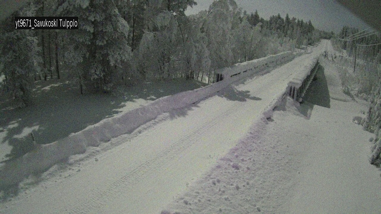 Kelikamerat Kuva Tie 9671 Savukoski, Tulppio, Savukoski, Lappi
