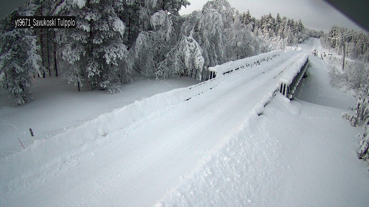 Kelikamerat Kuva Tie 9671 Savukoski, Tulppio, Savukoski, Lappi