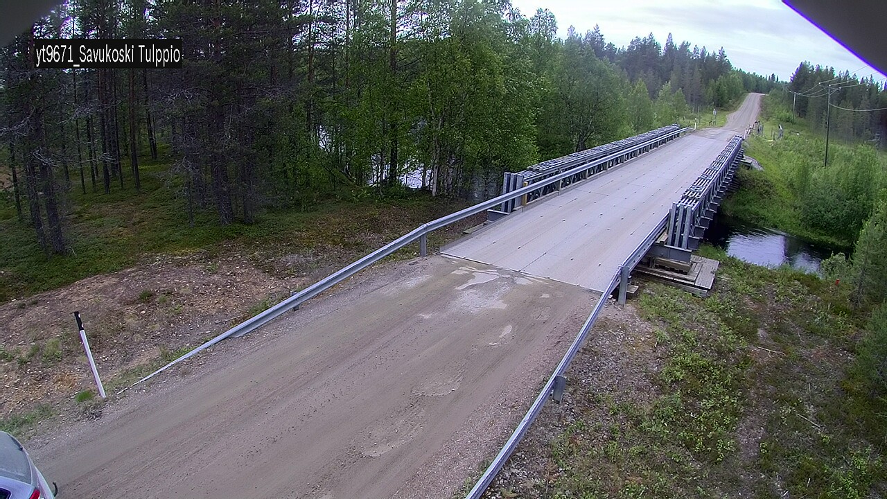 Kelikamerat Kuva Tie 9671 Savukoski, Tulppio, Savukoski, Lappi