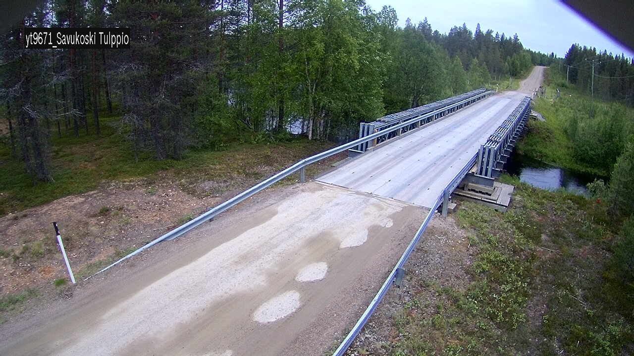 Kelikamerat Kuva Tie 9671 Savukoski, Tulppio, Savukoski, Lappi