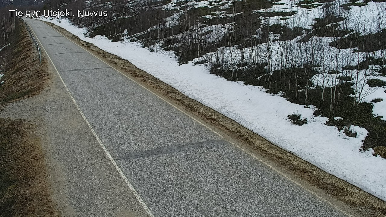 Weather Camera Image Väg 970 Utsjoki, Nuvvus, Utsjoki, Lappi