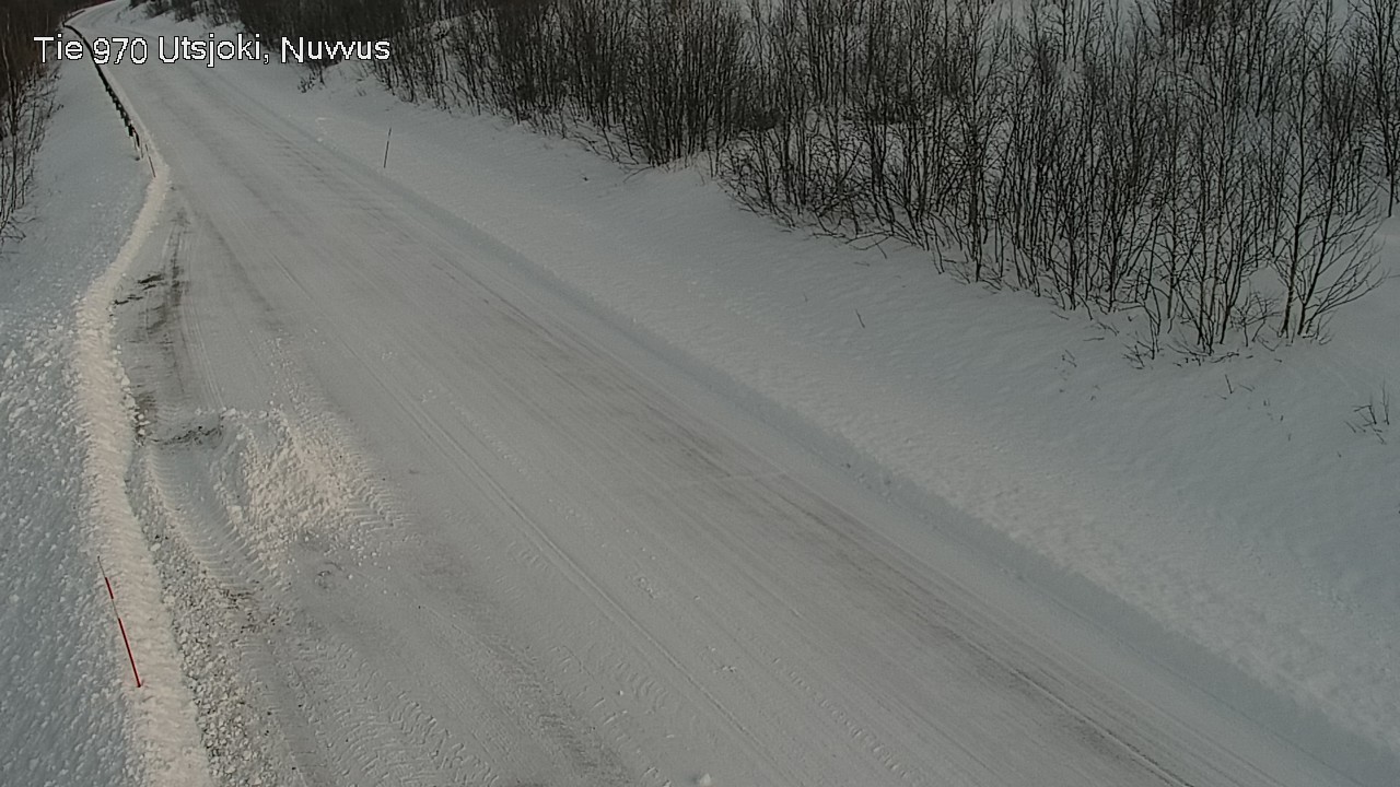Weather Camera Image Väg 970 Utsjoki, Nuvvus, Utsjoki, Lappi