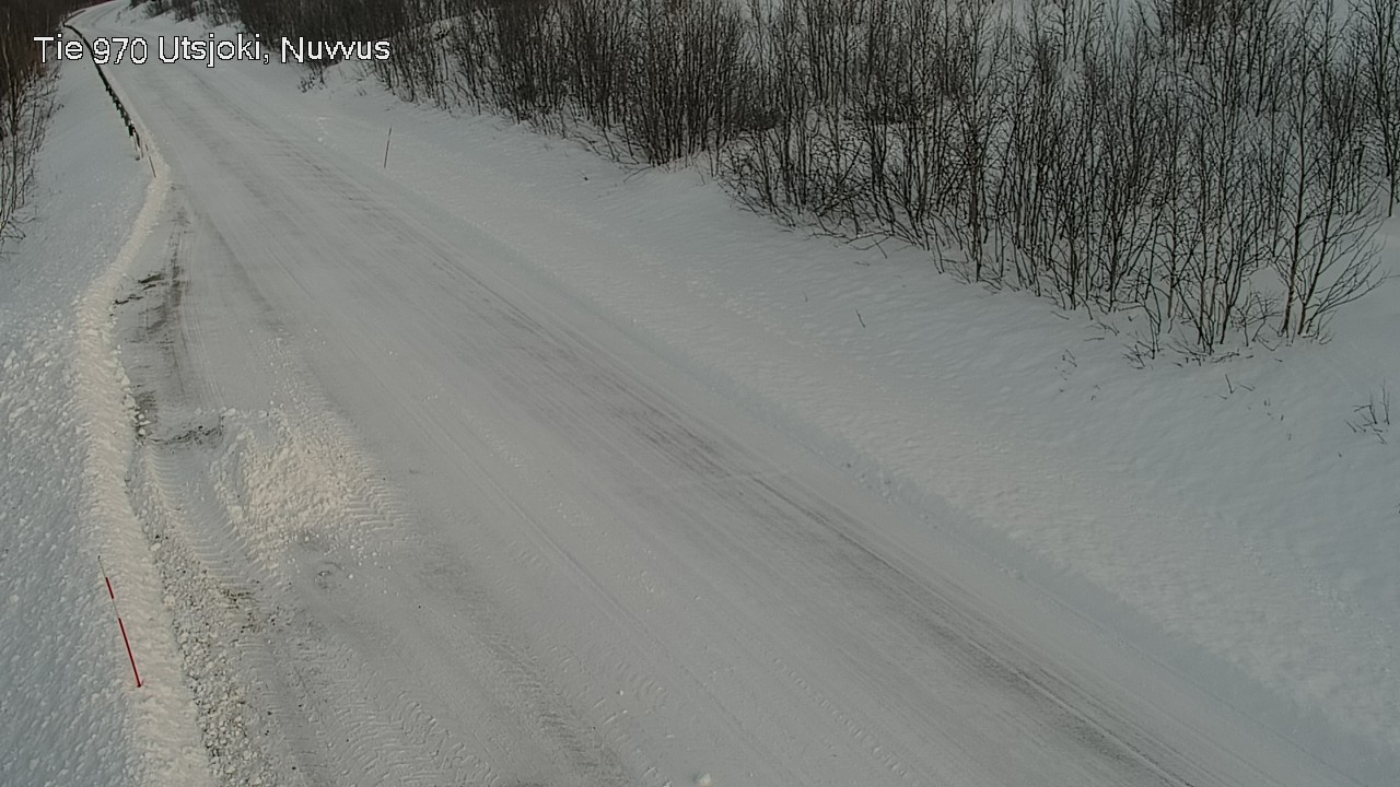 Weather Camera Image Väg 970 Utsjoki, Nuvvus, Utsjoki, Lappi