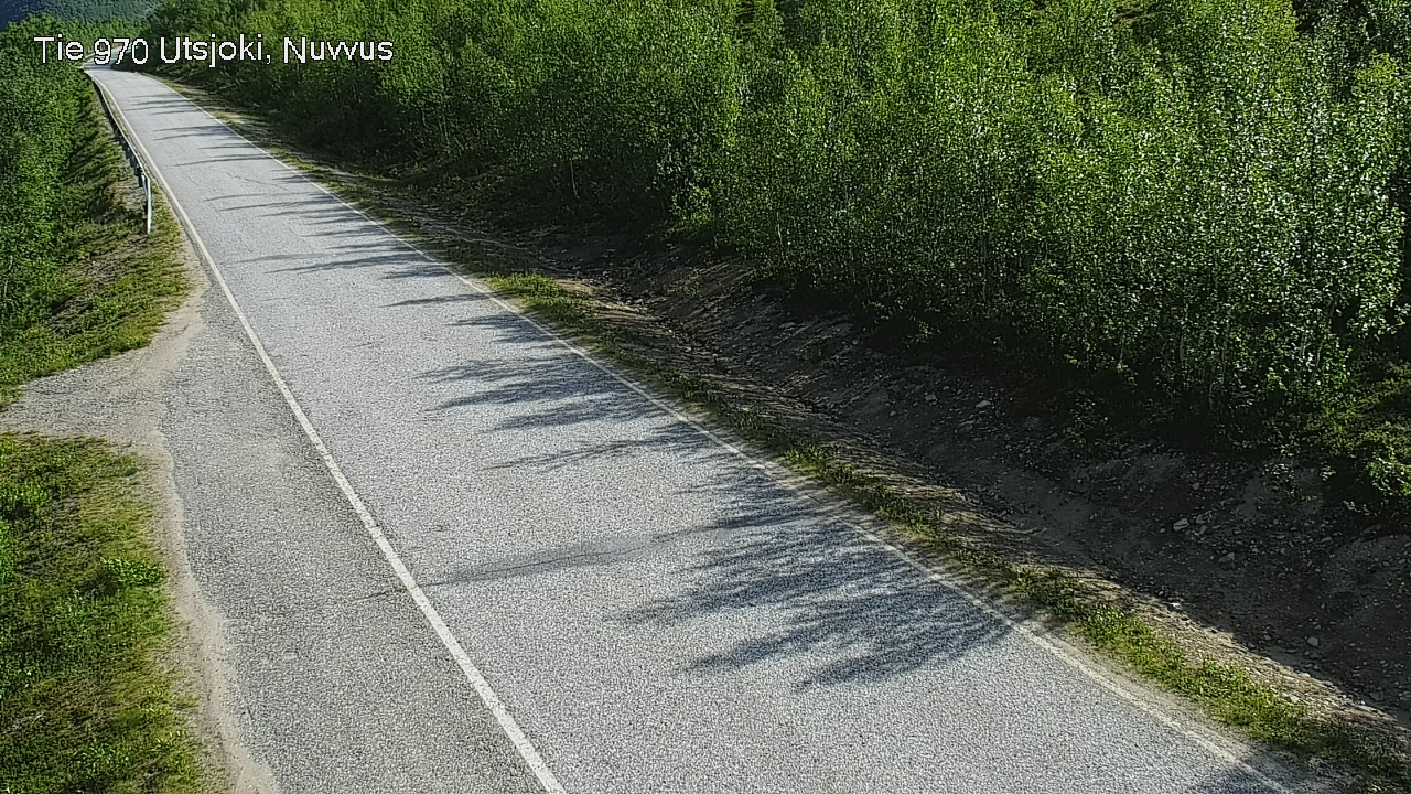 Weather Camera Image Väg 970 Utsjoki, Nuvvus, Utsjoki, Lappi