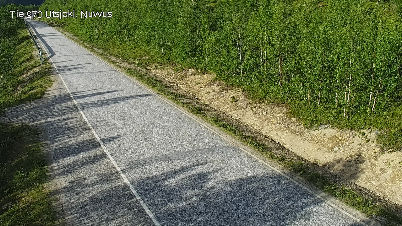 Weather Camera Image Väg 970 Utsjoki, Nuvvus, Utsjoki, Lappi