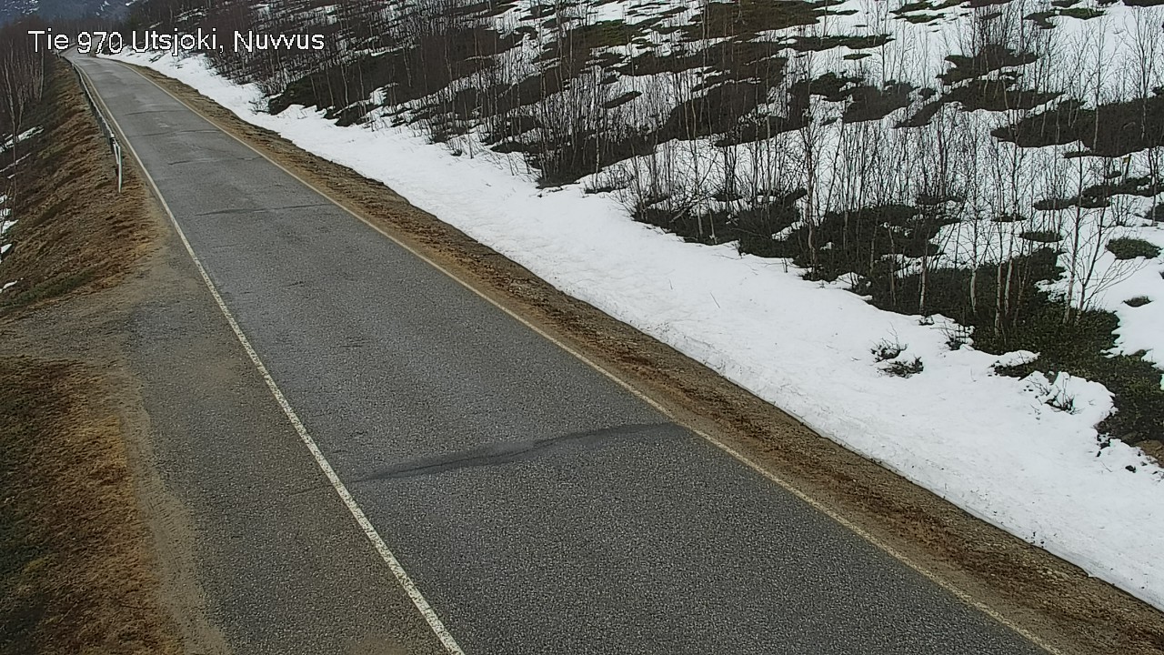 Weather Camera Image Väg 970 Utsjoki, Nuvvus, Utsjoki, Lappi
