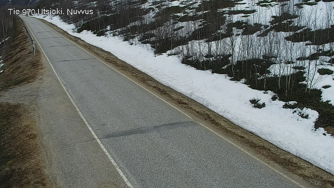 Weather Camera Image Väg 970 Utsjoki, Nuvvus, Utsjoki, Lappi
