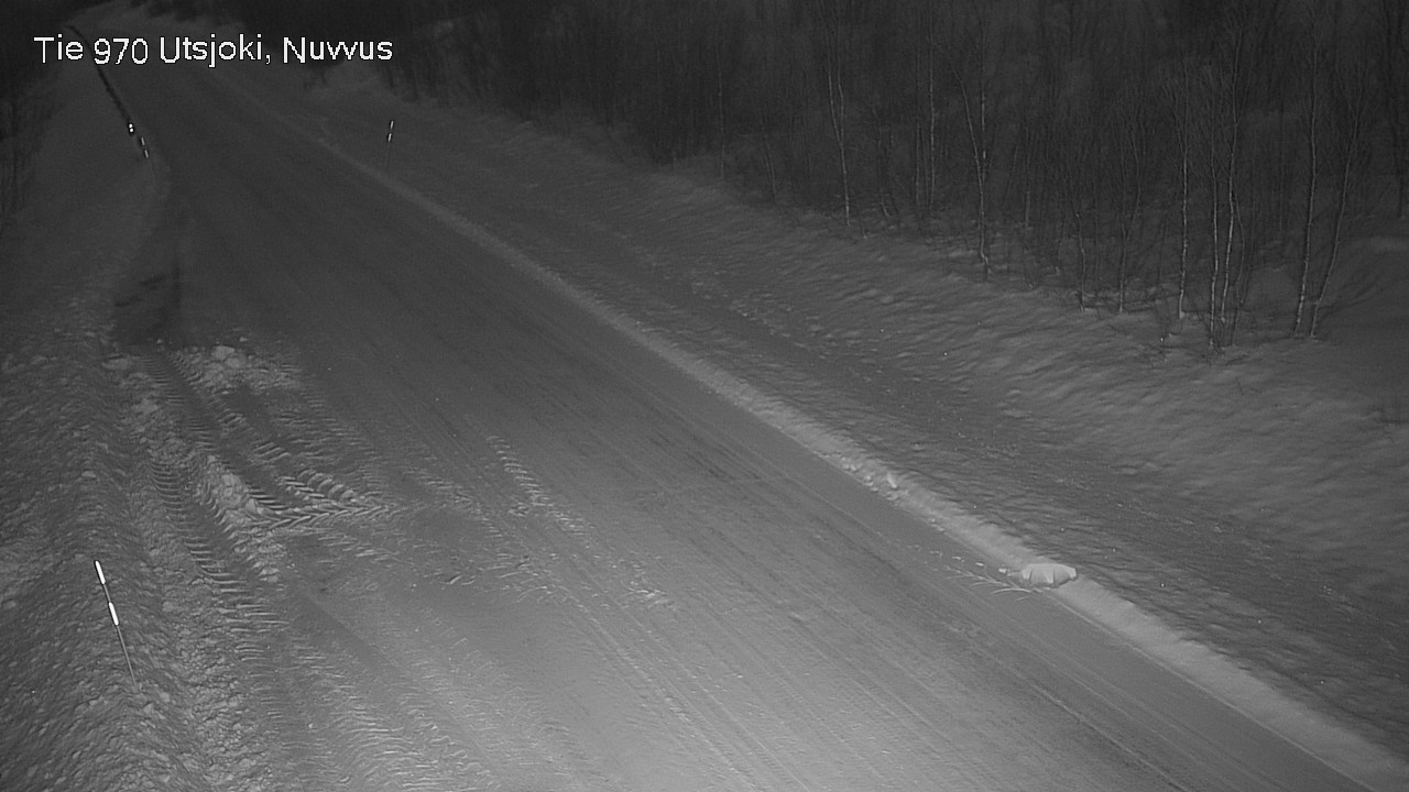 Weather Camera Image Väg 970 Utsjoki, Nuvvus, Utsjoki, Lappi