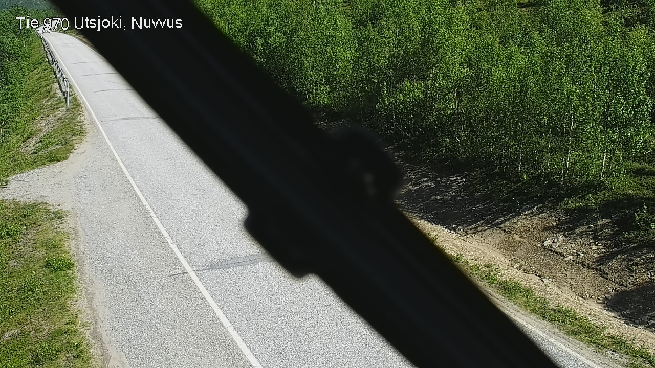 Weather Camera Image Väg 970 Utsjoki, Nuvvus, Utsjoki, Lappi