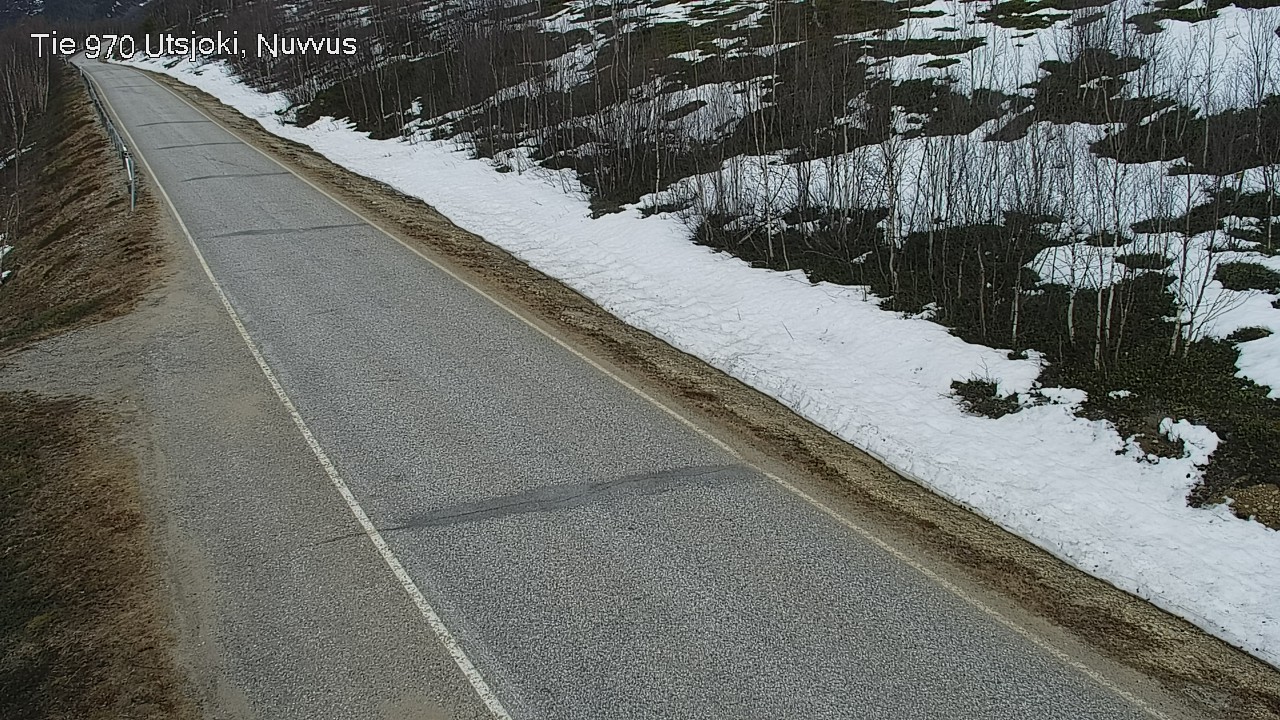 Weather Camera Image Väg 970 Utsjoki, Nuvvus, Utsjoki, Lappi