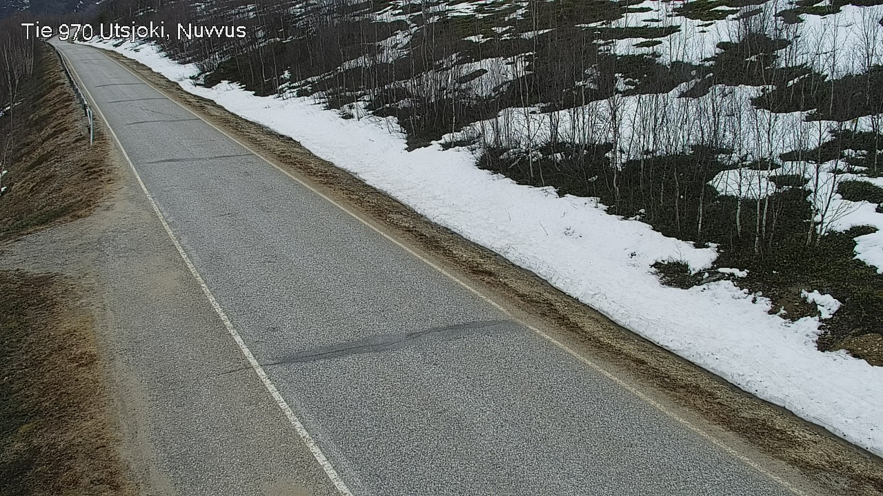 Weather Camera Image Väg 970 Utsjoki, Nuvvus, Utsjoki, Lappi