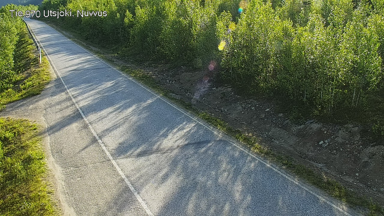 Weather Camera Image Väg 970 Utsjoki, Nuvvus, Utsjoki, Lappi