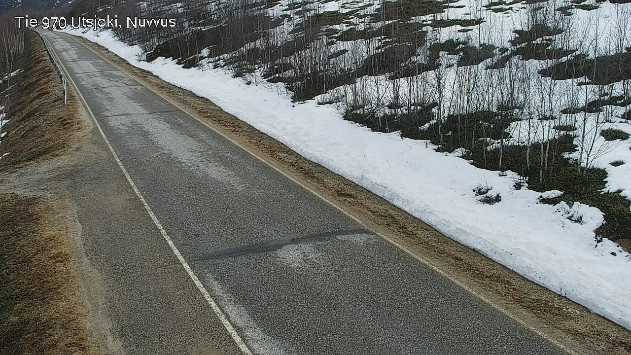 Weather Camera Image Väg 970 Utsjoki, Nuvvus, Utsjoki, Lappi