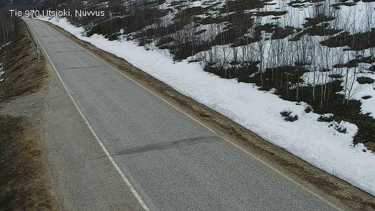 Weather Camera Image Väg 970 Utsjoki, Nuvvus, Utsjoki, Lappi
