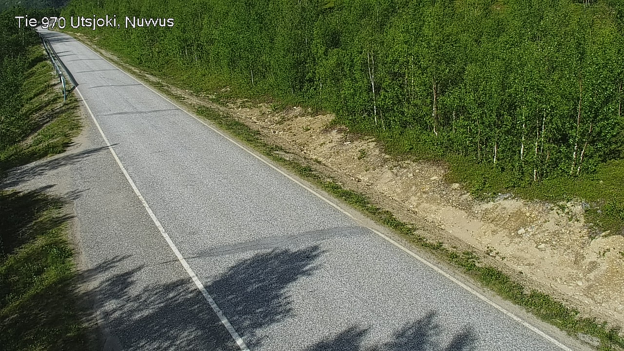 Weather Camera Image Väg 970 Utsjoki, Nuvvus, Utsjoki, Lappi