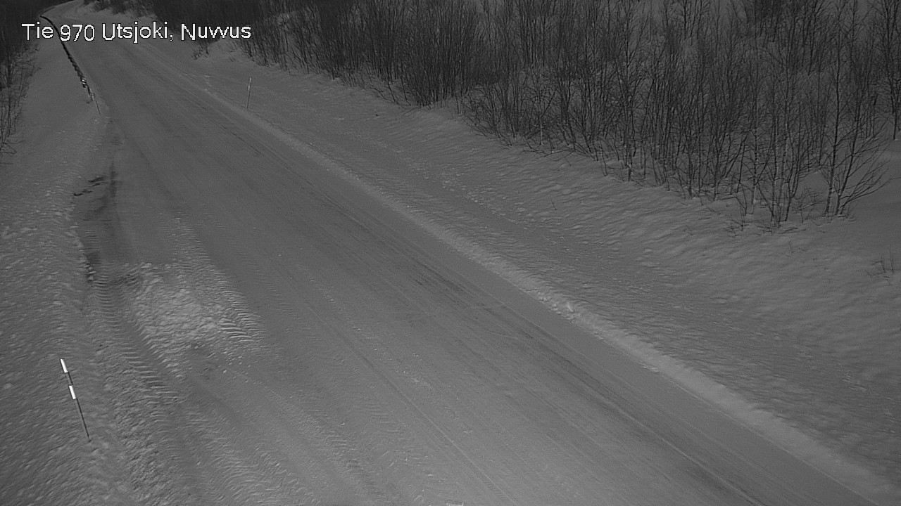 Weather Camera Image Väg 970 Utsjoki, Nuvvus, Utsjoki, Lappi