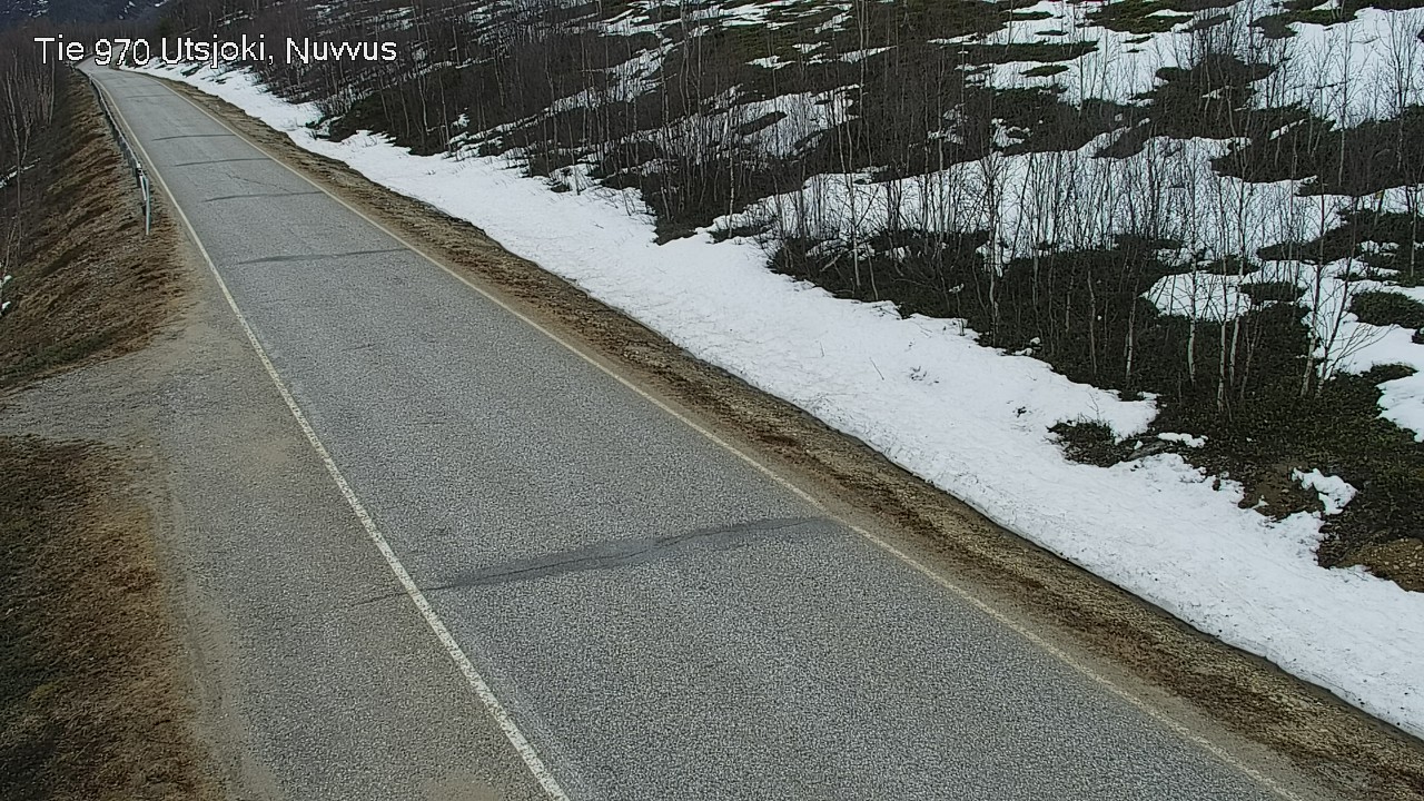 Weather Camera Image Väg 970 Utsjoki, Nuvvus, Utsjoki, Lappi