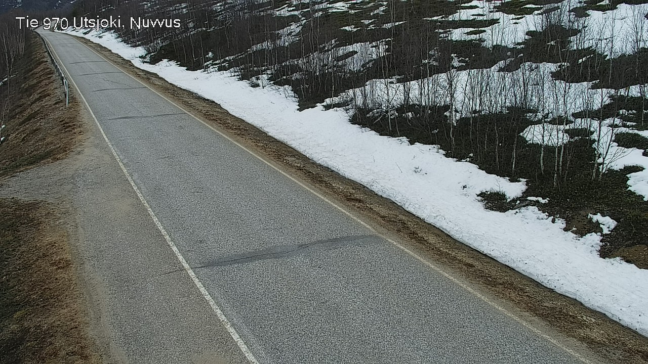 Weather Camera Image Väg 970 Utsjoki, Nuvvus, Utsjoki, Lappi