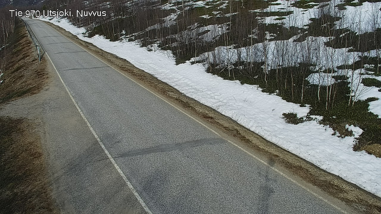 Weather Camera Image Väg 970 Utsjoki, Nuvvus, Utsjoki, Lappi
