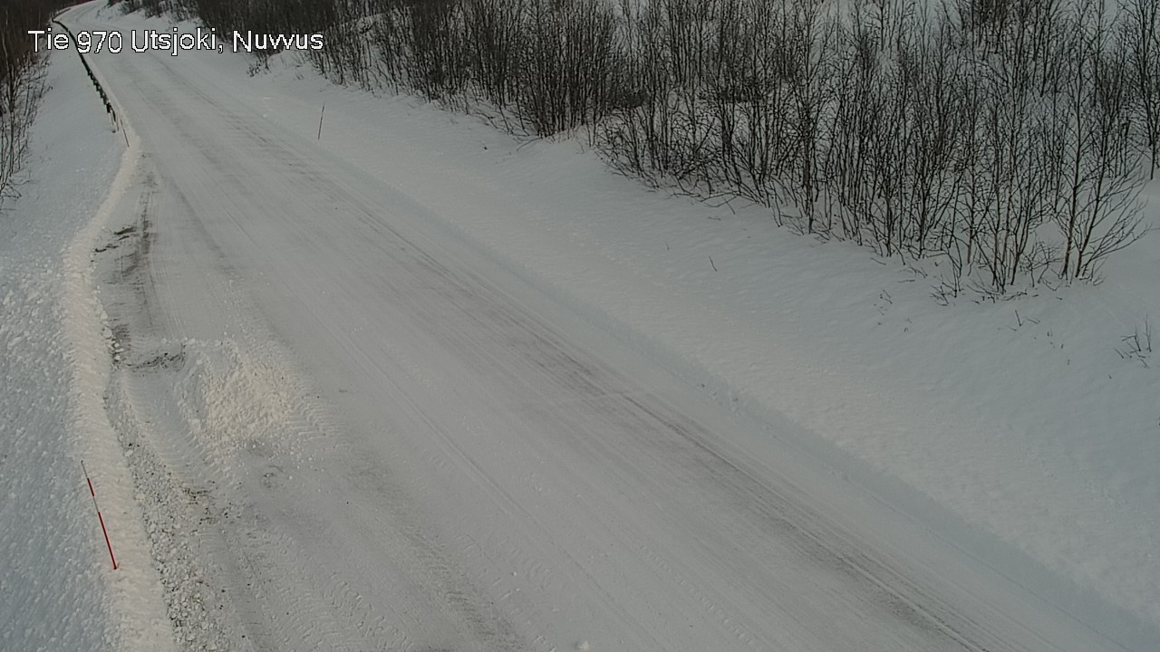 Weather Camera Image Väg 970 Utsjoki, Nuvvus, Utsjoki, Lappi
