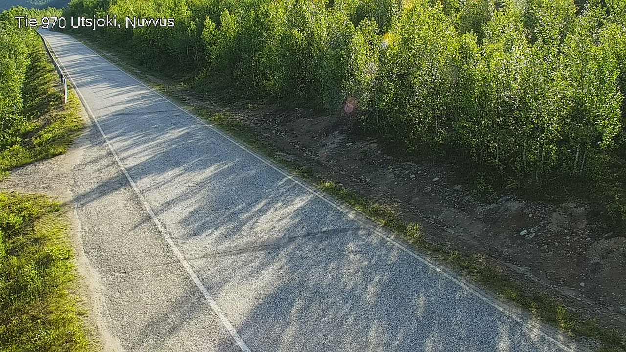 Weather Camera Image Väg 970 Utsjoki, Nuvvus, Utsjoki, Lappi