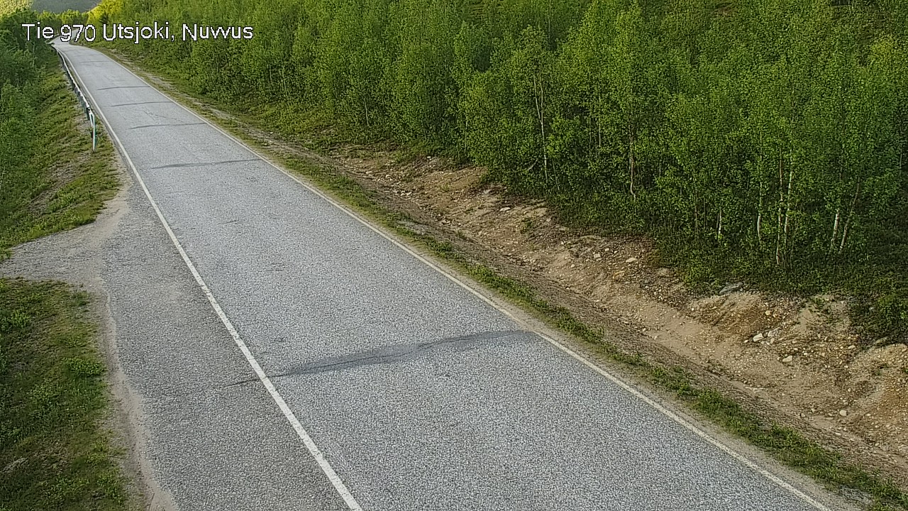 Weather Camera Image Väg 970 Utsjoki, Nuvvus, Utsjoki, Lappi