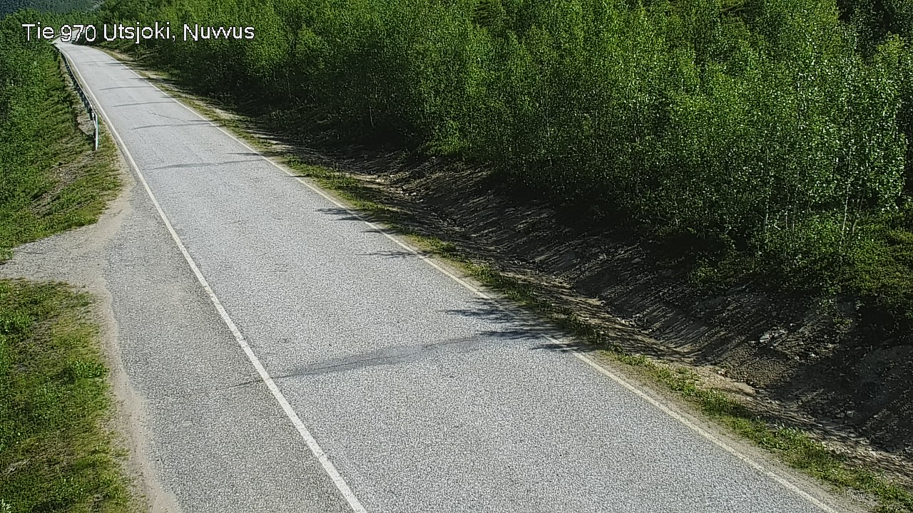 Weather Camera Image Väg 970 Utsjoki, Nuvvus, Utsjoki, Lappi
