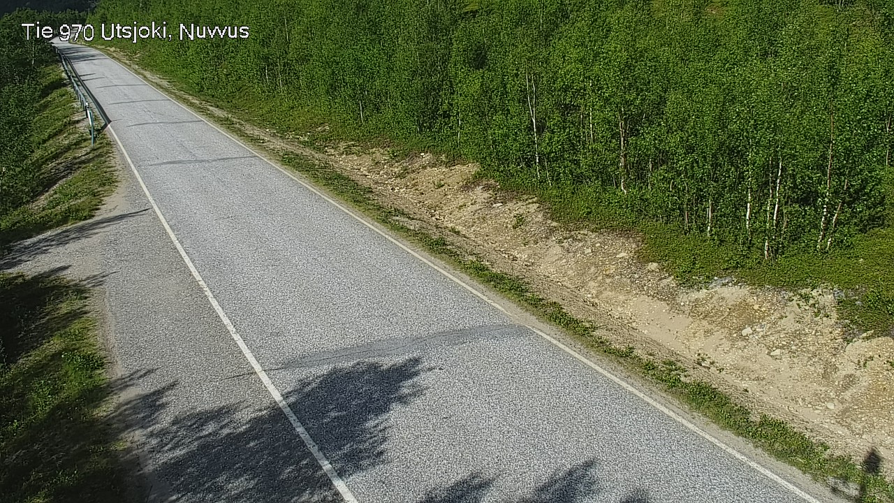 Weather Camera Image Väg 970 Utsjoki, Nuvvus, Utsjoki, Lappi
