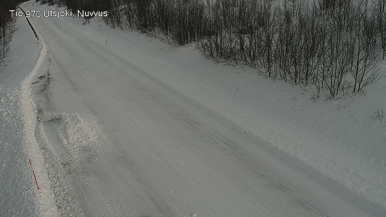 Weather Camera Image Väg 970 Utsjoki, Nuvvus, Utsjoki, Lappi