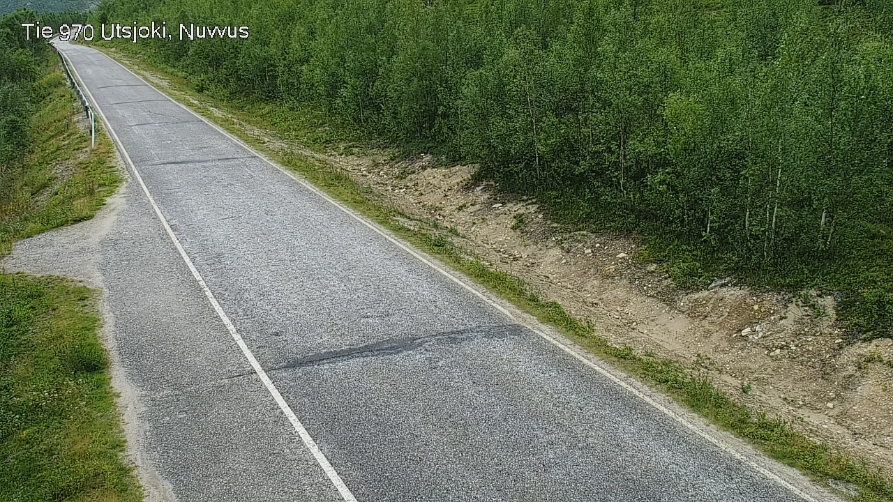 Weather Camera Image Road 970 Utsjoki, Nuvvus, Utsjoki, Lappi