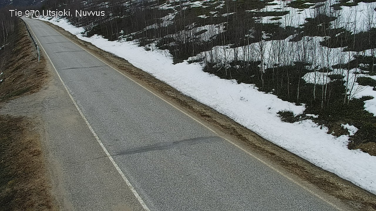 Weather Camera Image Väg 970 Utsjoki, Nuvvus, Utsjoki, Lappi