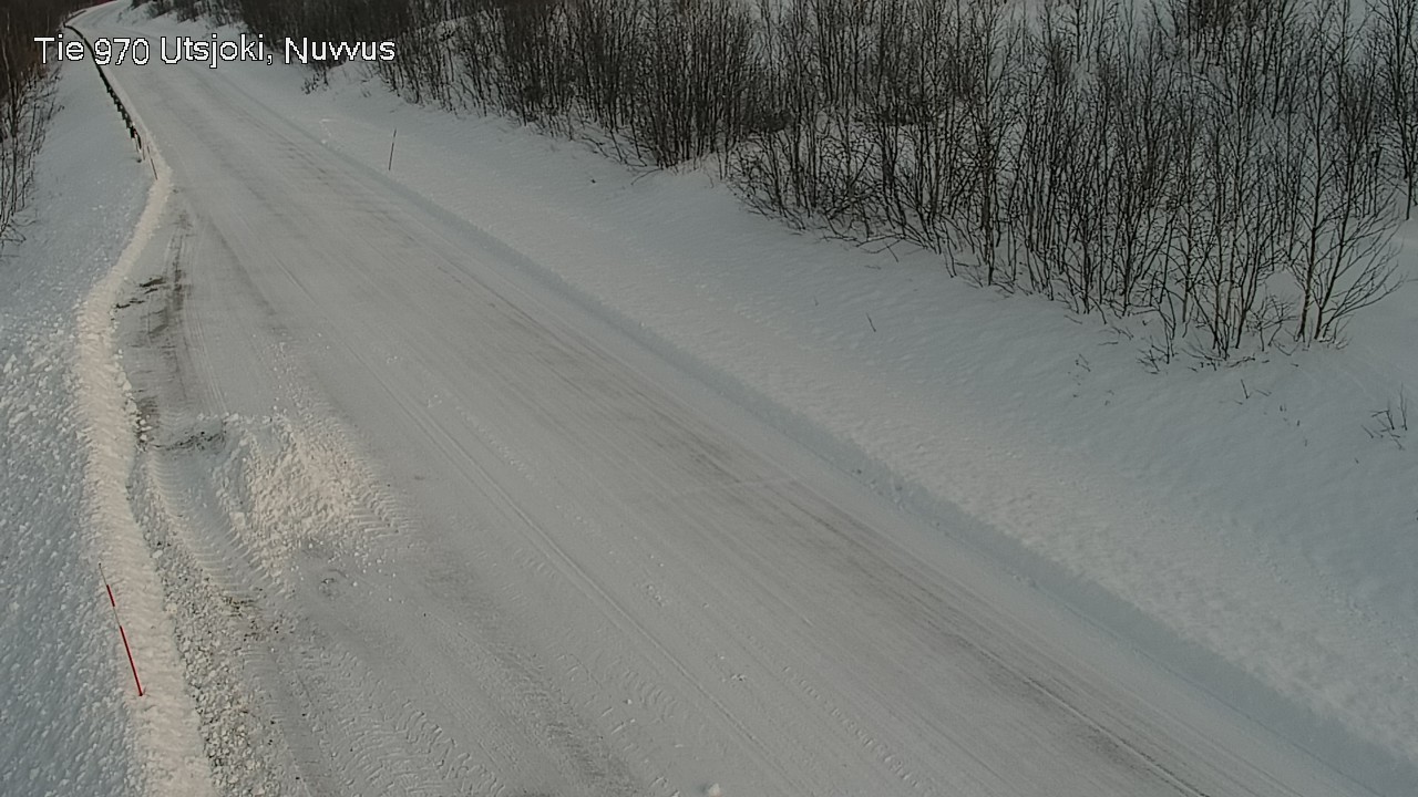 Weather Camera Image Väg 970 Utsjoki, Nuvvus, Utsjoki, Lappi