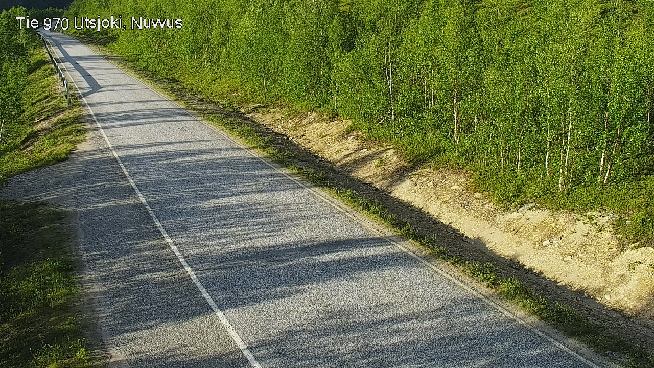 Weather Camera Image Väg 970 Utsjoki, Nuvvus, Utsjoki, Lappi