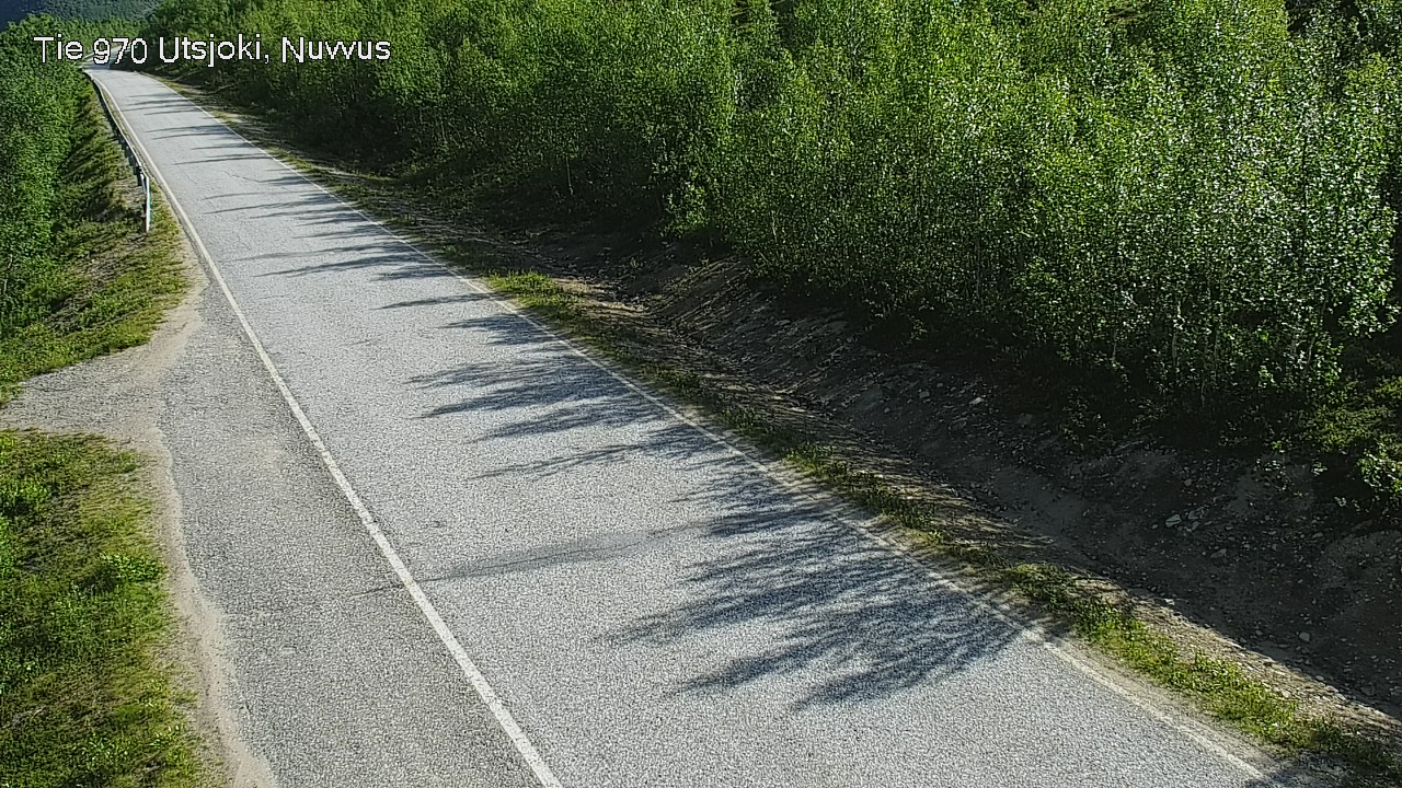 Weather Camera Image Väg 970 Utsjoki, Nuvvus, Utsjoki, Lappi