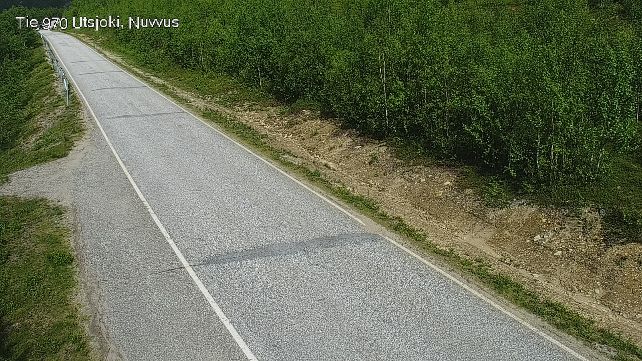 Kelikamerat Kuva Tie 970 Utsjoki, Nuvvus, Utsjoki, Lappi
