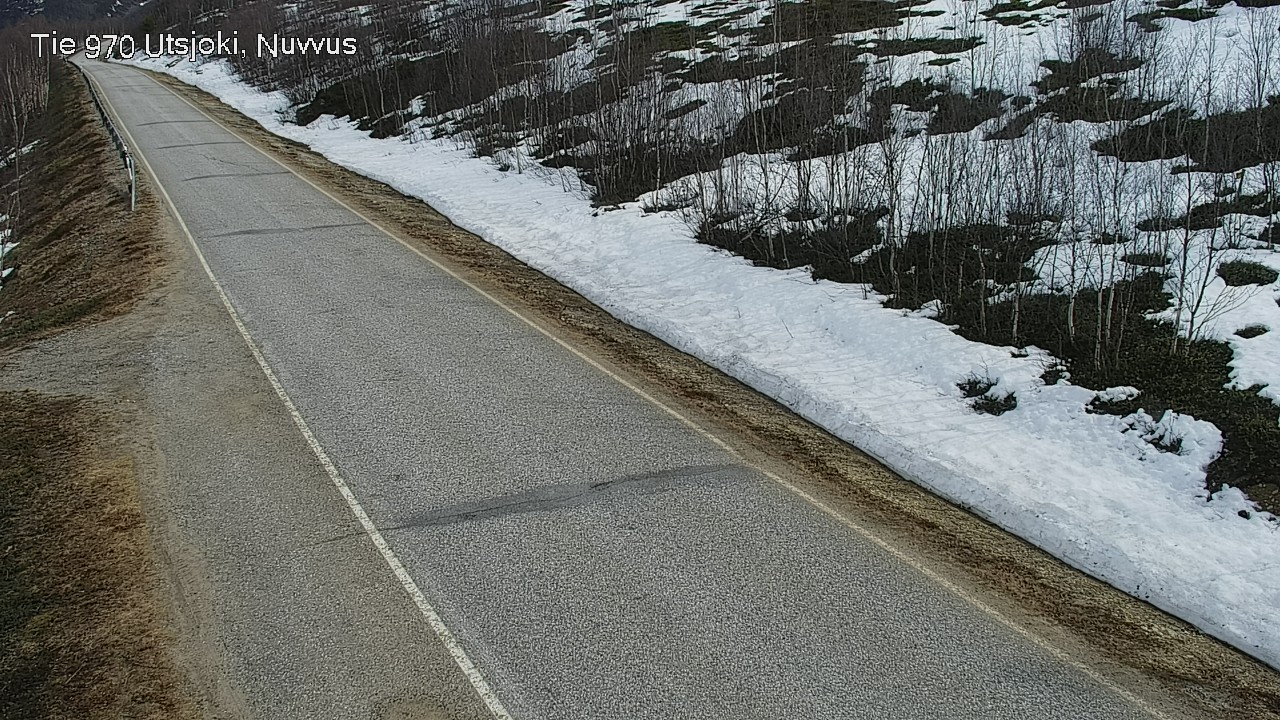Weather Camera Image Väg 970 Utsjoki, Nuvvus, Utsjoki, Lappi