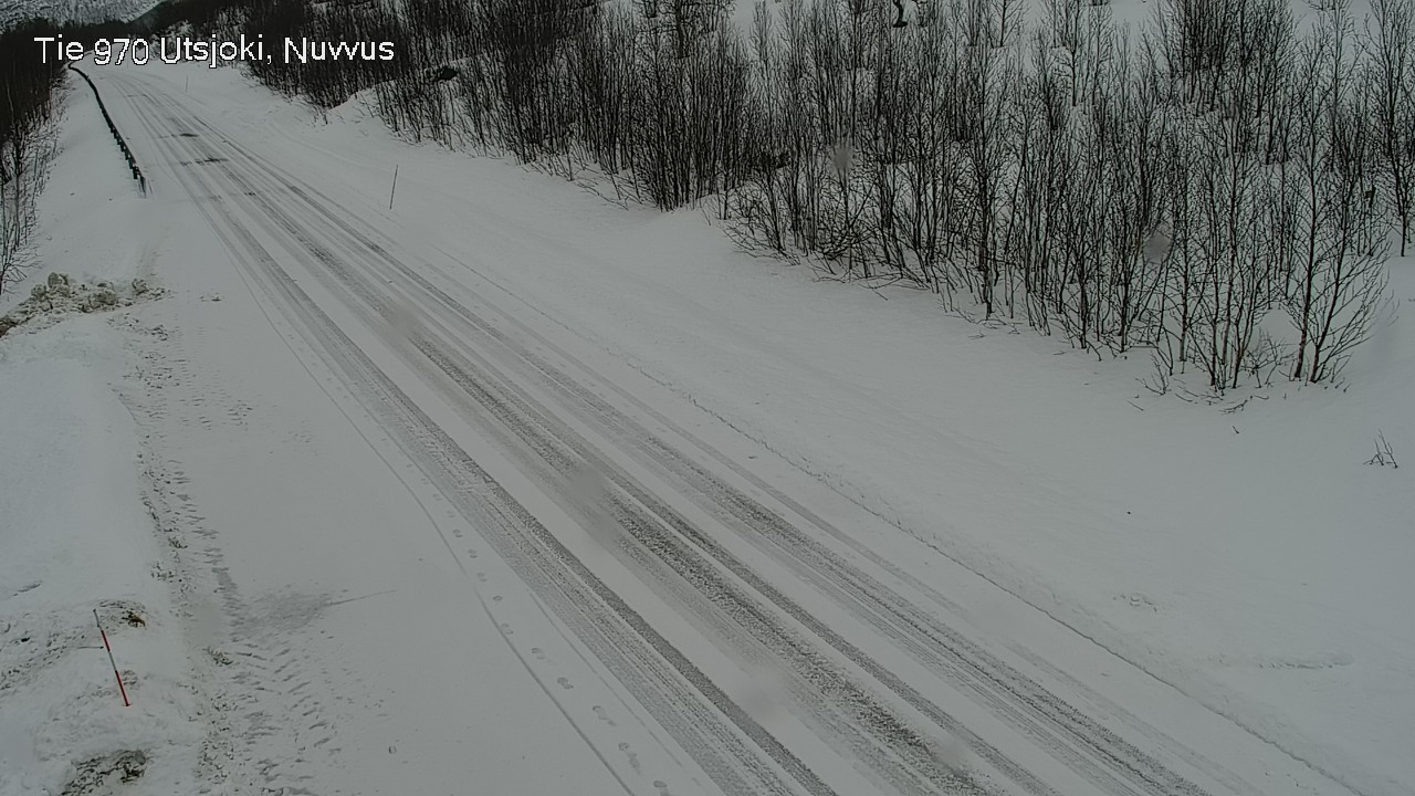 Weather Camera Image Väg 970 Utsjoki, Nuvvus, Utsjoki, Lappi