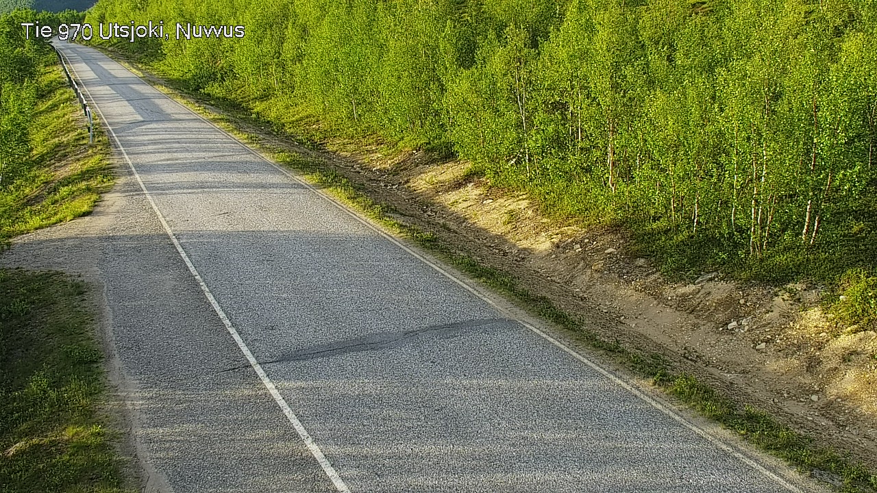 Weather Camera Image Väg 970 Utsjoki, Nuvvus, Utsjoki, Lappi