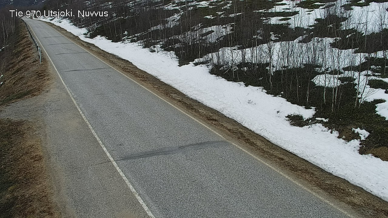 Weather Camera Image Väg 970 Utsjoki, Nuvvus, Utsjoki, Lappi