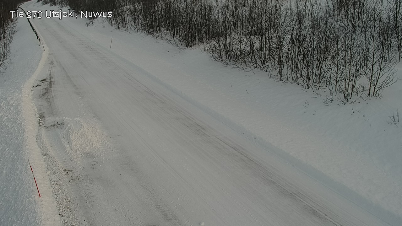 Weather Camera Image Väg 970 Utsjoki, Nuvvus, Utsjoki, Lappi