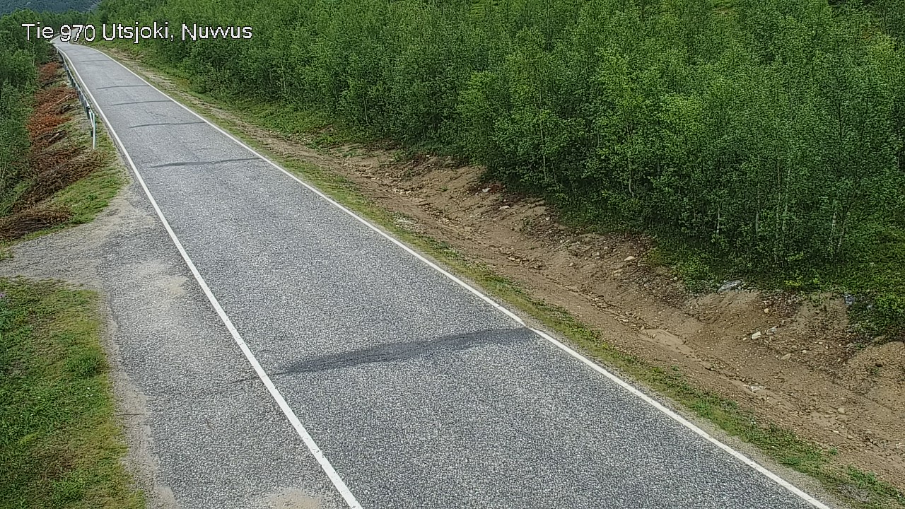 Kelikamerat Kuva Tie 970 Utsjoki, Nuvvus, Utsjoki, Lappi