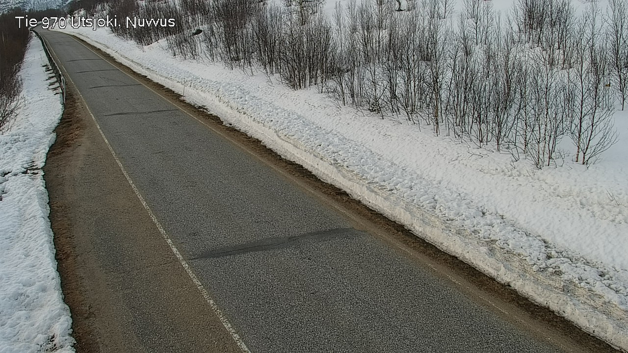 Weather Camera Image Väg 970 Utsjoki, Nuvvus, Utsjoki, Lappi