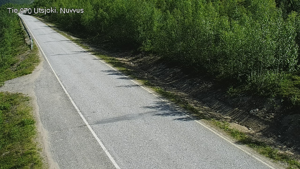 Weather Camera Image Väg 970 Utsjoki, Nuvvus, Utsjoki, Lappi
