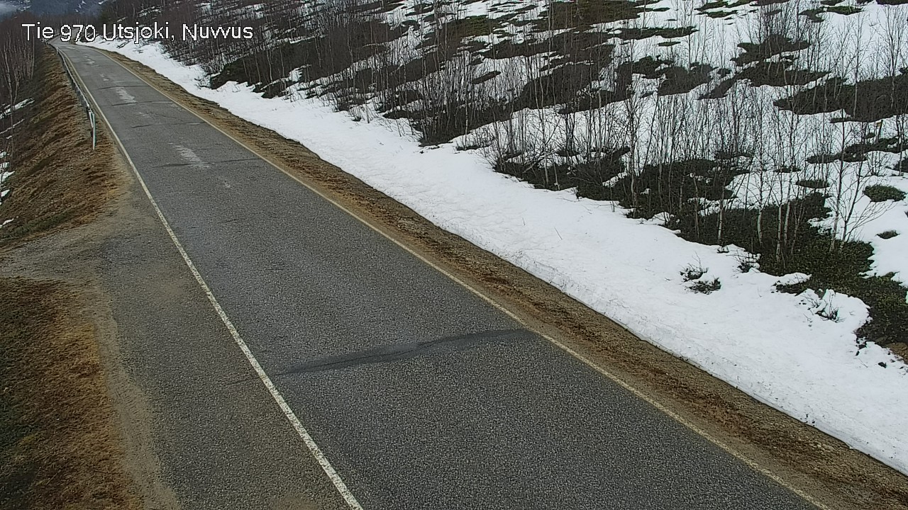 Weather Camera Image Väg 970 Utsjoki, Nuvvus, Utsjoki, Lappi