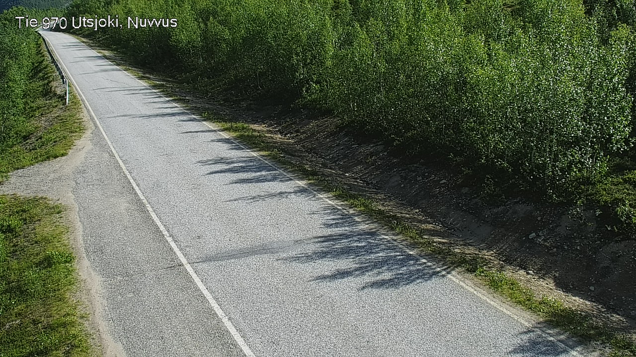 Weather Camera Image Väg 970 Utsjoki, Nuvvus, Utsjoki, Lappi